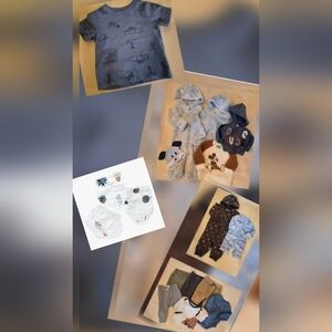 Bundle Of Baby Boys Clothing Size 3-6 Months